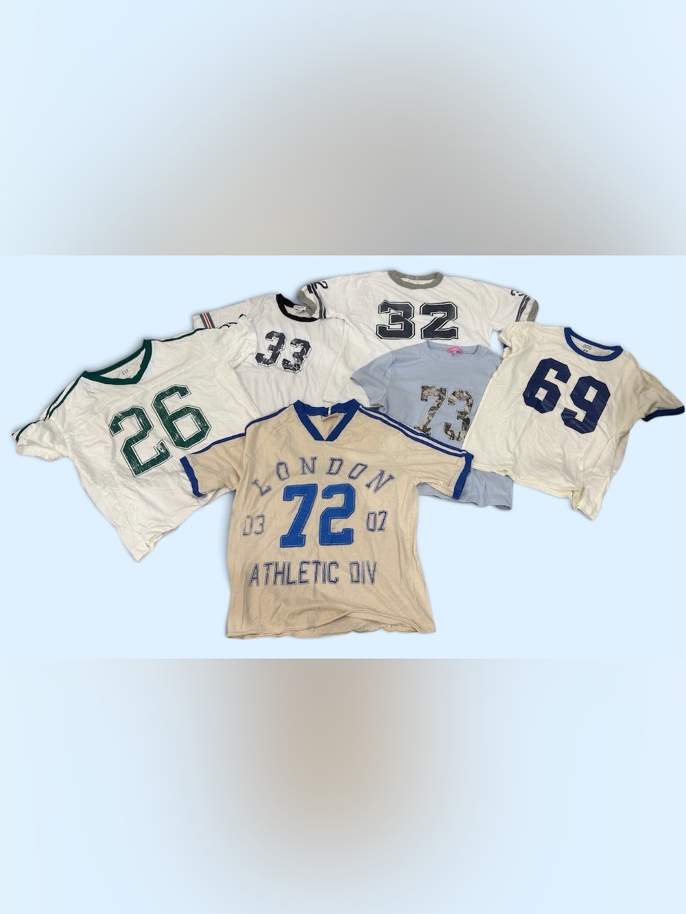 Number Tees Anthropologie UO Gap Lot of 6 T Shirt Top